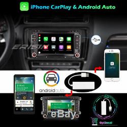 10.0 For Android Car Vw Golf Passat Tiguan Skoda Touran T5 Carplay Dab + DVD
