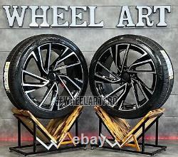 18' Adelaide Style Wheel Package + NEW TIRES for Audi A3 Skoda Seat VW Golf