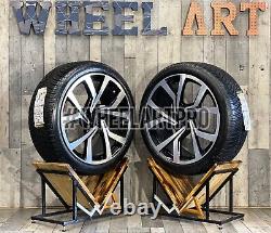 18' Clubsport Style Wheel Pack + NEW TIRES for Audi Skoda Seat VW Golf