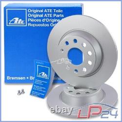 2x Ate Disque+plaquetts Frein Ø282 Full Rear For Vw Golf Plus 5 6