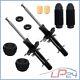 2x Gas Shock Absorber + Couplings + Front Protection Kit For Vw Bora 1j Golf 4 1j