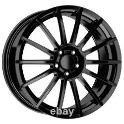 4 Black 18' OZ Style Wheels for Audi Skoda Seat VW Golf Mercedes