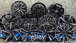 4 Black 18' OZ Style Wheels for Audi Skoda Seat VW Golf Mercedes