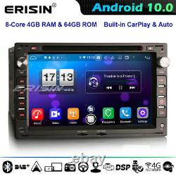 4gb Ram Android 10 Dab+gps Tnt Autoradio For Vw Golf Seat T4 T5 Polo Peugeot 307
