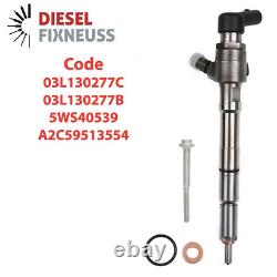 4x Diesel Fuel Injector 1.6tdi Caddy Audi Skoda Vw Golf Seat 03l130277b