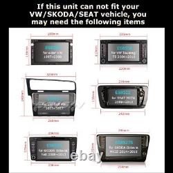 64GB Android 13 CD Car Stereo GPS for VW Skoda Seat Passat Golf 5 6 Tiguan Jetta