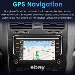 7 Car Radio for VW Golf 5 6 Passat EOS Skoda Seat DVD CD GPS Navi USB Bluetooth