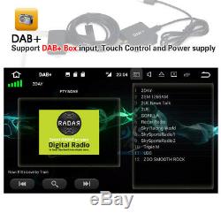 9android 7.1 Touchscreen 2 Din Car Radio Dab + Gps Bt Usb Radio Vw Golf 6 Passat