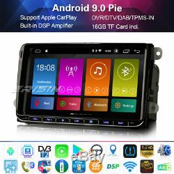 9android 9.0 Ops Car Dab + For Golf Passat Tiguan 5/6 Android Auto Carplay