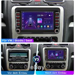 AUTORADIO Android 11.0 for VW Golf Skoda Seat GPS DAB+ Bluetooth 1+16G WIFI USB