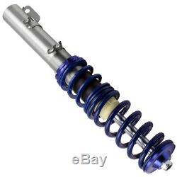 Adjustable Coilover Suspension Kit Combined Threaded For Vw Golf Mk4 1.9 Tdi 2.0