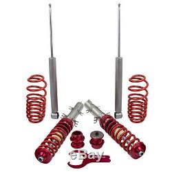 Adjustable Shock Absorber Kit For Audi A3 Seat Vw Golf 1.9t Turbo New