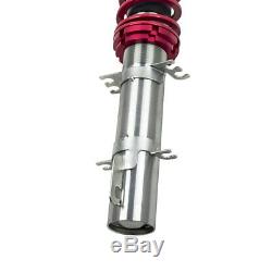 Adjustable Shock Absorber Kit For Audi A3 Seat Vw Golf 1.9t Turbo New