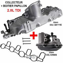 Admission Tubular Engine Collector For Seat Leon Exeo 2.0 2.0l Tdi