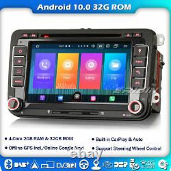 Android 10 Autoradio For Vw Golf Caddy Jetta Polo T5 Dab+carplay Radio 4g Gps