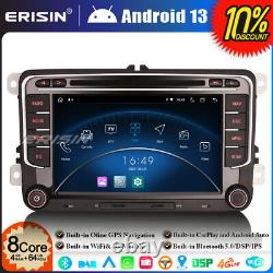 Android 13 GPS Car Radio for VW Skoda Seat Passat CC Golf 5 6 Tiguan Jetta Polo