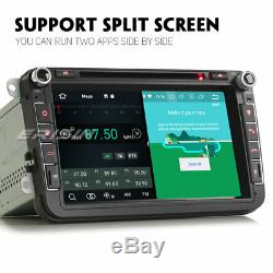 Android 8.1 Dab + Car Radio For Vw Seat Golf Skoda Polo Leon Eos T5 Tnt Gps 83815