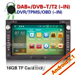 Android 8.1 Dab + Gps Car Audio Vw Bora Golf IV Transporter Superb Galaxy DVD Seat