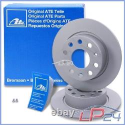 Ate Front+back Brake Plates & Discs For Vw Caddy 3 07- Golf Plus 5m