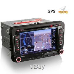Bluetooth Usb Car Audio Gps Navigation CD Mp3 Sd For Vw Passat DC 3c Golf V VI