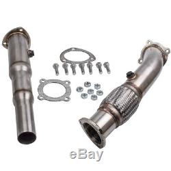 Downpipe Decatalyst Tube Africa Inox 3 For Vw Golf 4 / Bora 1.8t / 1.8 Gti