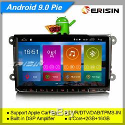 Dsp Android 9.0 Car Seat For Vw Golf T5 Superb Leon Altea Dab + Carplay 3001