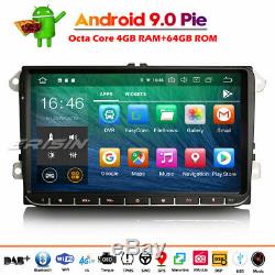 Dsp Dab + Android 9.0 Ops Car For Vw Passat Golf Polo Tiguan Jetta 5/6 Seat