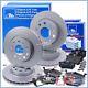 Eight Discs+front+rear Brake Pads For Vw Caddy 3 07- Golf Plus 5m