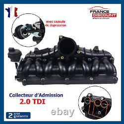 Intake Manifold Collector for VW GOLF V 1K JETTA 3 PASSAT B7 2.0 TDI 3G129711AP