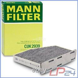 Mann-filter Kit Revision + 5l Castrol 5w-30 LL For Vw Golf Plus 5m 1.6 2.0 Tdi