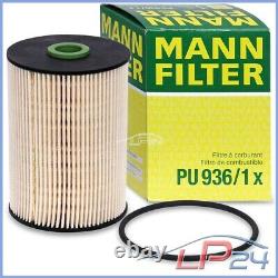 Mann-filter Revision Kit B+5l Castrol 5w-30 LL For Vw Golf 6 5k Aj 2.0 Tdi