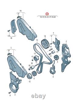 New Original Volkswagen Audi Seat Skoda Engine Timing Belt Kit