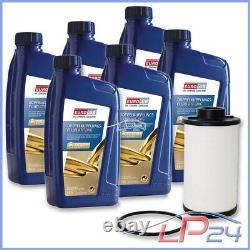 Oil Filters Box Dsg + 6l Box Oil For Vw Eos 1.4-3.6 Golf 4 1d 3.2