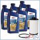 Oil Filters Dsg Box + 6l Gearbox Oil For Vw Golf 5 1k 6 5k Aj 1.4-3.2