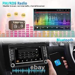 Podofo Bluetooth Car Radio for VW Golf 5 6 Polo Passat Seat Skoda 7 HD Screen