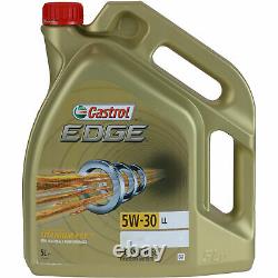 Revision Filter Castrol 7l Oil 5w30 For Vw Golf VII 5g1 Be1 2.0 By Gti