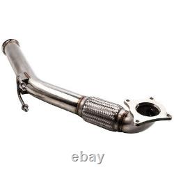 Stainless Steel T304 Decat Downpipe 3 Bore For Vw Golf V Golf VI 2.0 Gti Fsi