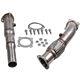 Steel Inoxidable-downpipe 76 Mm 3 In 1.8 T 20 V For Audi A3 8l Golf 4 Leon