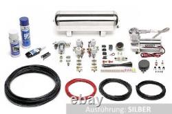 Techix Air Chassis Compressor Kit Silver for Audi Skoda Seat VW Golf V