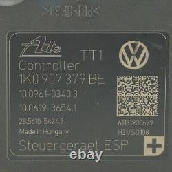 The Abs Control Unit Vw Audi 1k0614517cp 1k0907379be 10096103433 24 Months