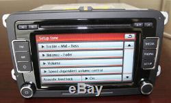 Vw Rcd510 Car CD Rds To Caddy Golf Tiguan Passat Polo Caddy With French