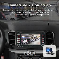 7 Autoradio CD DVD GPS BT Pour VW Radio Golf 5 Skoda Yeti Seat Altea XL Toledo