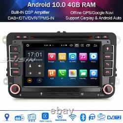 8-Core Android 10.0 Autoradio OPS GPS CarPlay for VW Golf Passt EOS Polo Touran