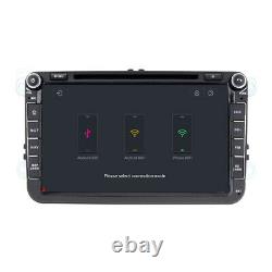 8 Écran Tactile Android Autoradio GPS Navigation pour Seat Skoda VW Golf 5 6