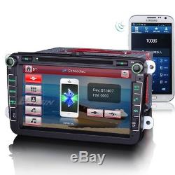 8 GPS Autoradio DAB+ For VW GOLF 5 6 PASSAT Touran T5 TIGUAN EOS SEAT Altea EOS