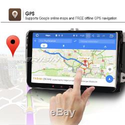 9Android 7.1 GPS Autoradio For VW Passat Golf 5 6 Touran Jetta Seat 3G DAB+ OPS