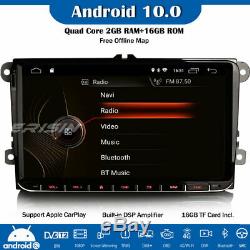 9 DAB+ Android 10.0 GPS DSP Autoradio For VW Passat Golf 5/6 Polo Tiguan Jetta