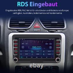 AUTORADIO Android 11.0 Pour VW Golf Skoda Seat GPS DAB+ Bluetooth 1+16G WIFI USB