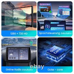 Android13 Carplay 4+64G autoradio GPS NAV pour lecteur CD DVD USB VW GOLF Touran