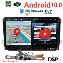 Android 10.0 Autoradio DAB+ GPS USB OBD TNT DVR Bluetooth Wifi pour VW Golf 5/6
